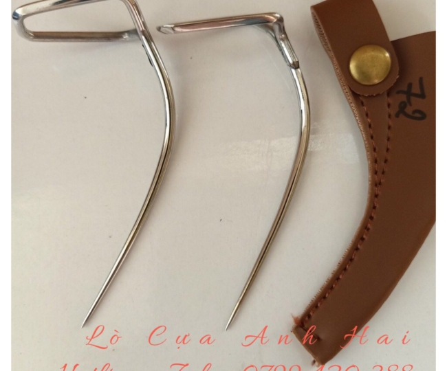 Cựa Gà Nòi 72 Lai 25 Thông Kim Không Bọc Đồng